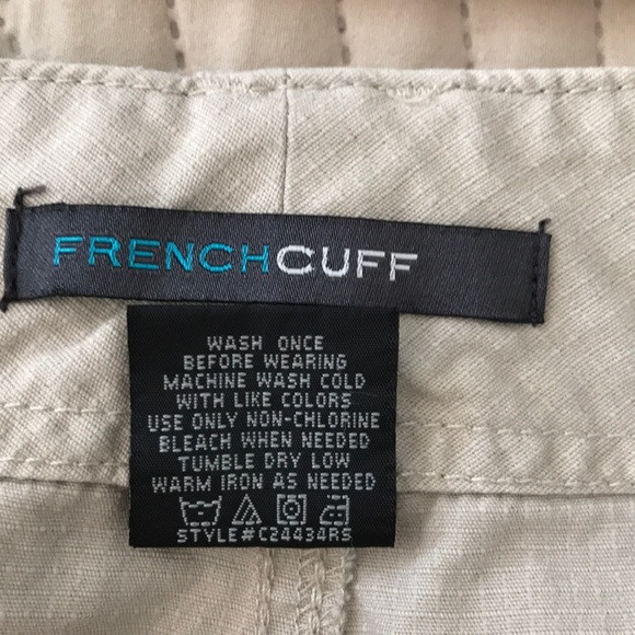 Khaki capris in EUC by French Cuff. - Picture 8 of 9
